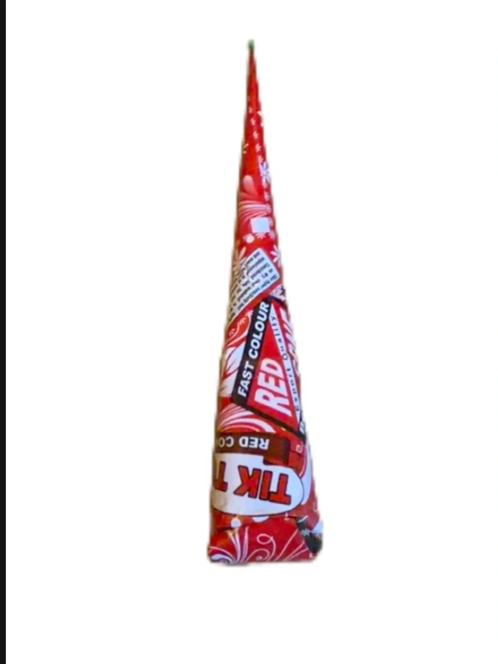 Red Cone Party Powder - Vibrant Red Color